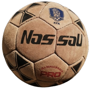 Pelota Nassau  N°5- Cuero Gamuzado - Pique Completo