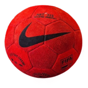 Pelota Nike  N°5- Cuero Gamuzado  Rojo- Pique Completo