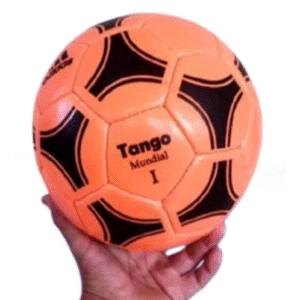 Pelota Tango Adida AFA – N°4 – Naranja y Negro – Pique completo– Nacional PVC