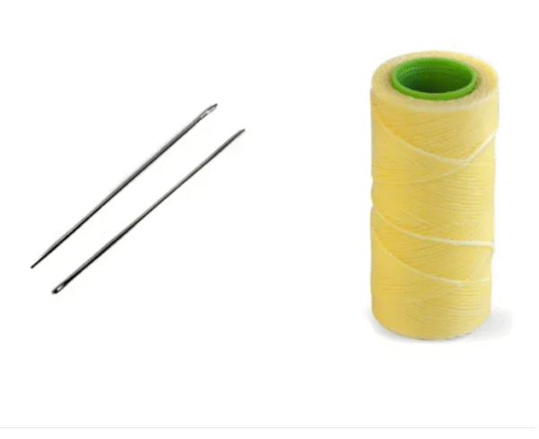 Hilo Encerado para coser + 2 Agujas