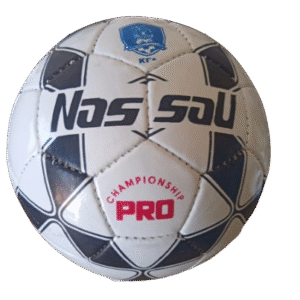 Pelota Nassau N°5- blanco y Negro – Pique completo – Importado