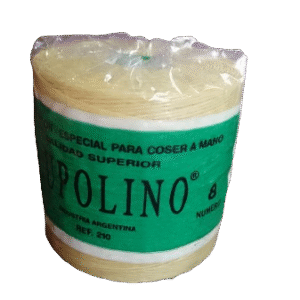 Hilo Lupolino Coser Mano Encerado Nr 7 X 670 Mt Color Crudo